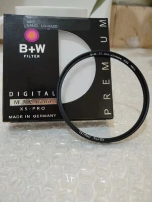 B+W UV Ultra Thin  49mm_82mm Filter XS PRO MRC NANO HAZE Protective Camera Lens - Image 1 of 4