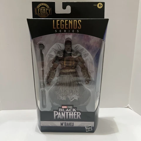M’BAKU Marvel Legends Marvel Studios Legacy Collection Black Panther Figure New Cover