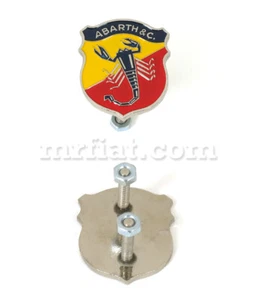 Fiat 500 600 Abarth Emblem 1st Series Painted New - Imagen 1 de 1