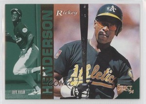 1994 Score Select Rickey Henderson #254 HOF