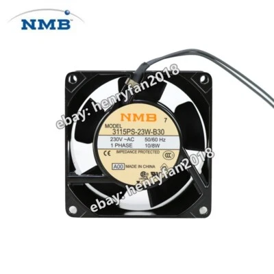 NMB Fan 3115PS-23W-B30 AC 230V 10/8W 50/60Hz 80*80*38mm Axial Cooling Fan - Image 1 of 4