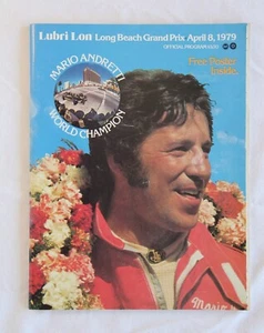 VINTAGE 1979 LONG BEACH GRAND PRIX Official Program with Poster still attached - Picture 1 of 8