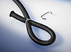 25 x abrazadera de cuerda Nirosta para cable expansor de 6 mm y cuerda de lona abrazadera de estrangulamiento abrazaderas - Imagen 1 de 1