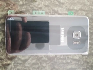 Original Samsung Galaxy S7 edge SM-G935 Rear Back Glass Cover Case Dark Black - Picture 1 of 2