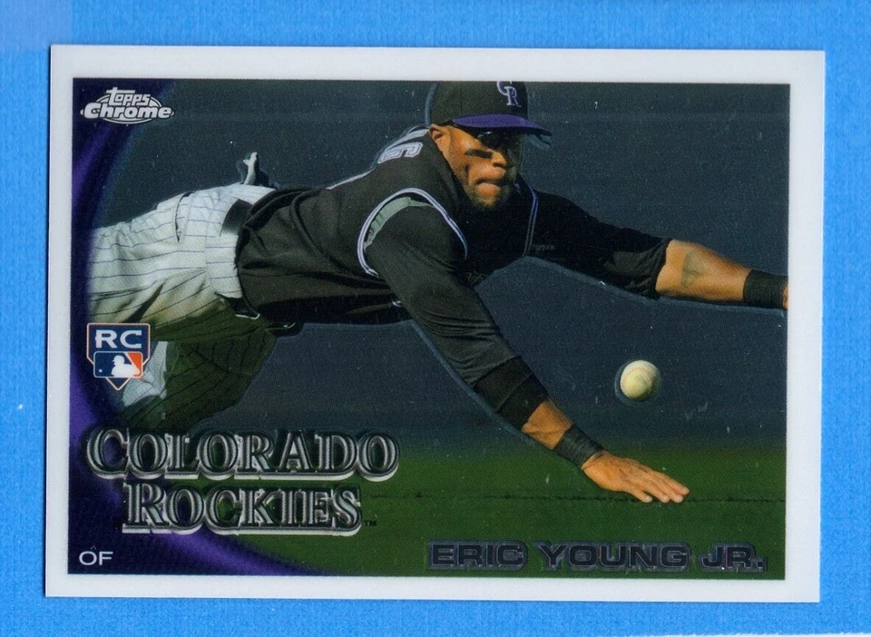 2010 Topps Chrome #171 Eric Young Jr. Rockies - Image 1 of 1