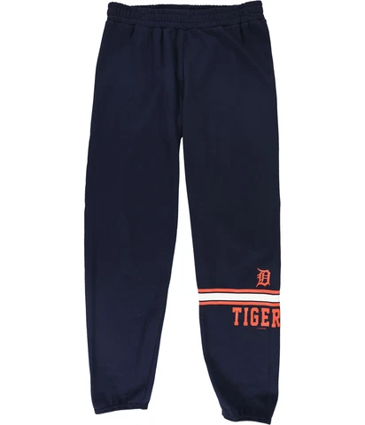 G-III Sports Womens Detroit Tigers Athletic Sweatpants, Blue, Medium Cover