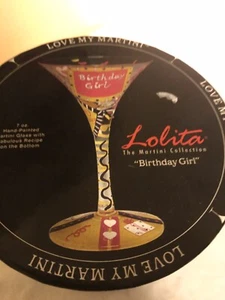 Lolita “ Birthday Girl “ Martini Glass Collection, Neu im Karton  - Bild 1 von 6