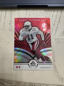 Larry Fitzgerald 2005 Upper Deck Reflections #1 Arizona Cardinals Rookie Card