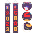  Graduation Porch Signs 2023 2021 Party Banner Outdoor House Number The