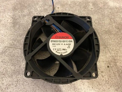 Sunon 4 pin 12v Fan  EF80251S2-Q01C-S9A Quick Ship - Image 1 of 2