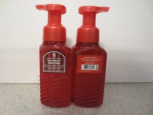 2 Bath & Body Works sapone mani schiumogeno IL NATALE PERFETTO 8,75 once nuovo - Foto 1 di 1