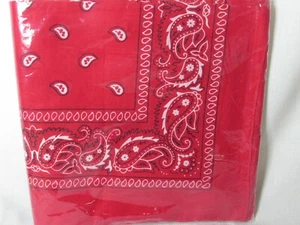 2 Pieces Lot Paisley Print Bandana 100% Cotton Head Warp Scarf  - Picture 1 of 2