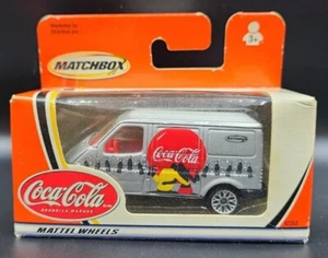 2002 MATCHBOX MATTEL COCA-COLA SILVER FORD VAN--NEW IN BOX - Picture 1 of 4