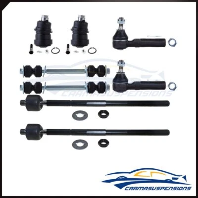 Rótulas de extremo de varilla de amarre delanteras 8 piezas para Dodge Plymouth Neon LX LE SE 2000-2003 Foto 1 de 4