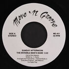Invisible Man's Band: Sunday Afternoon / Mono Move'n Groove Records 7" Single