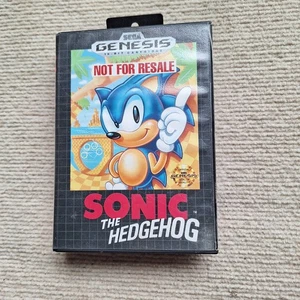Sega Genesis Sonic The Hedgehog Game Promo Edition Excellent Condition - Picture 1 of 3