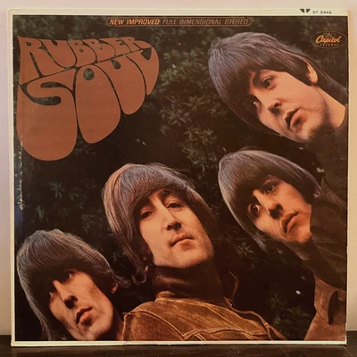 THE BEATLES - Rubber Soul (1965 1st Pressing) - 12" Vinyl Record LP - VG+ - Image 1 of 3