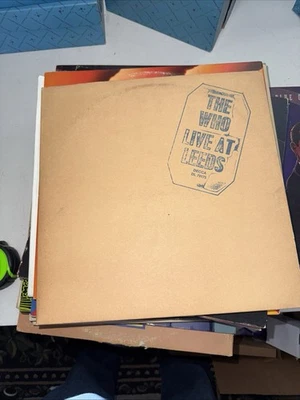 THE WHO Live At Leeds - PRESS PACK  - Orig Poster - Woodstock contract - MORE  - Image 1 of 4