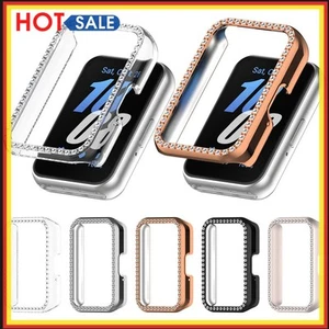 PC-Diamentowa obudowa intarsji Futerał ochronny Ramka Obudowa zegarka do Samsung Galaxy - Zdjęcie 1 z 27