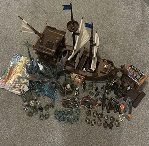 Mega Bloks 9895 - Dragons Krystal Wars Man-o-war Part Complete Joblot Lot Bundle - Picture 1 of 18