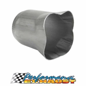 Collector Cone (4 into 1) - 4 x 2" to 3 1/2" Outlet MILD STEEL - CC416 - Picture 1 of 4