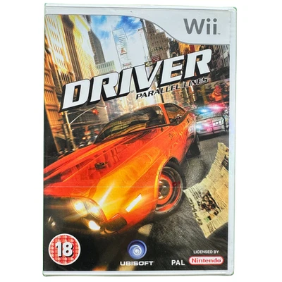 Driver Parallel Lines Nintendo Wii UK PAL Brand New Sealed - Image 1 of 2