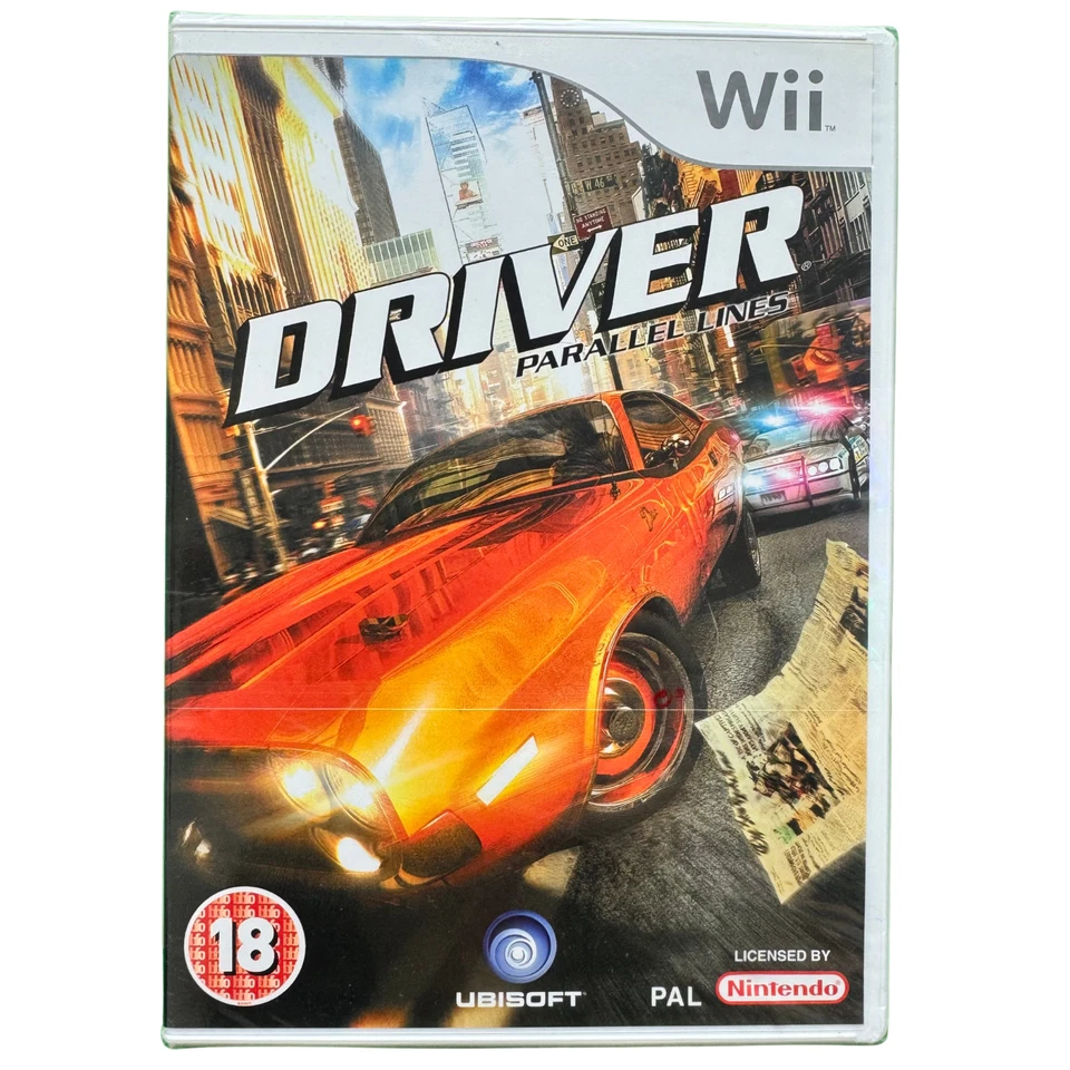 Driver Parallel Lines Nintendo Wii UK PAL Brand New Sealed - Image 1 of 2