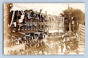 RPPC 1914. MIDDLESEX, NY. DESFILE. POSTAL RR23 - Imagen 1 de 2