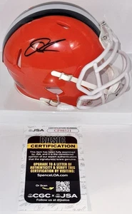 Quinshon Judkins Signed Autographed Cleveland Browns Mini Helmet JSA COA  - Picture 1 of 1