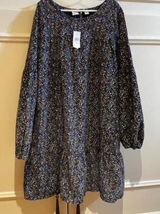 NWT girls size L (10) corduroy long sleeve flora ldress - Picture 1 of 4