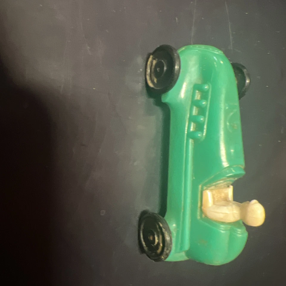 Vintage 1950’s Pyro Green Hard Plastic Soap Box Supersonic Race Car W Driver #3 - Image 1 of 4