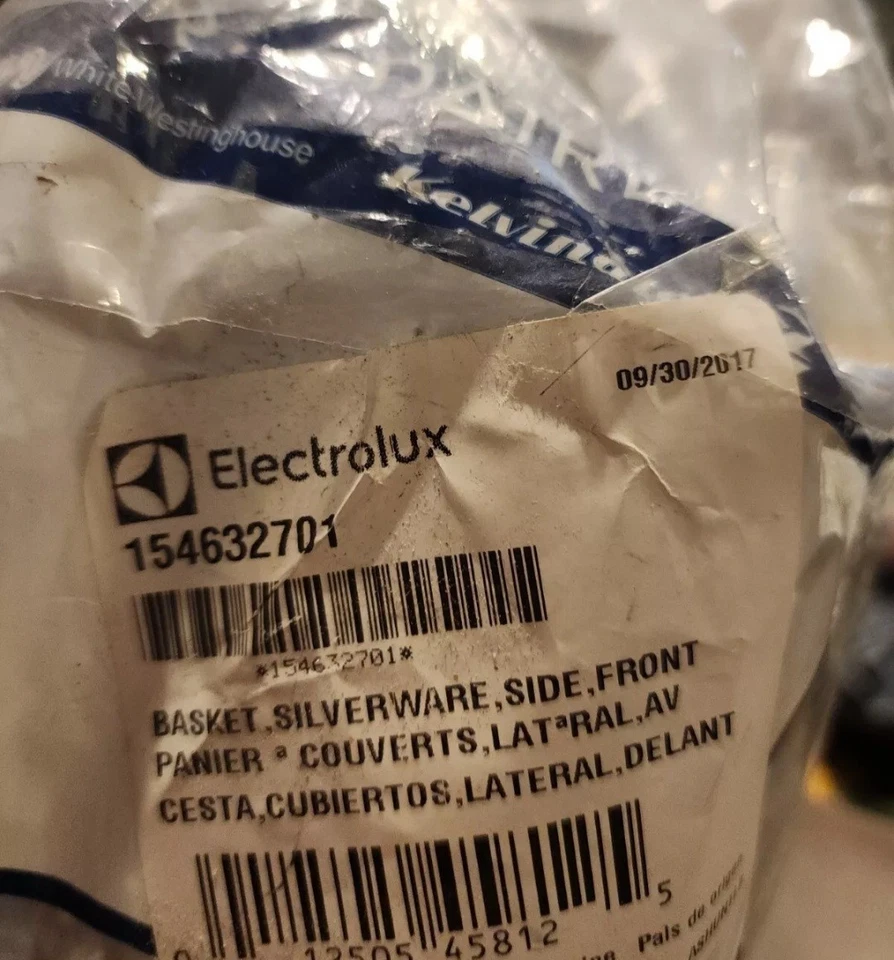 154632701 ПОДЛИННАЯ ОРИГИНАЛЬНАЯ КОРЗИНА ДЛЯ ПОСУДОМОЕЧНОЙ МАШИНЫ ELECTROLUX Frigidaire -----(B12) - Изображение 1 из 1