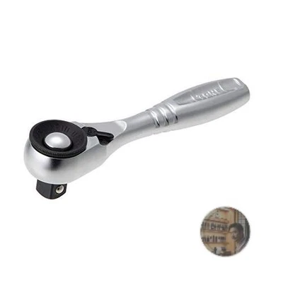 TONE RH3HQS 3/8 Drive Short Ratchet Handle 72-Tooth Quick-Release Tool - Image 1 of 3