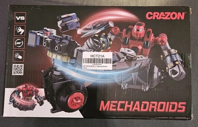 Crazon Mechadroids RC Remote Control Fighting Robot - Blue  - Image 1 of 4