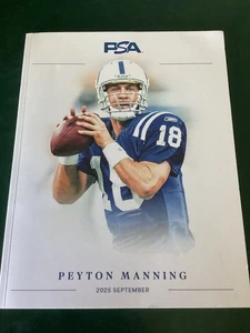 PSA Magazine September 2025 Peyton Manning Short Print Variant Cover Indy Colts - Picture 1 of 4