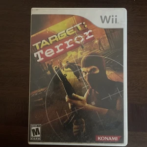 TARGET: TERROR - Videojuego Nintendo Wii CIB con Manual Konami Arcade Shooter - Imagen 1 de 5