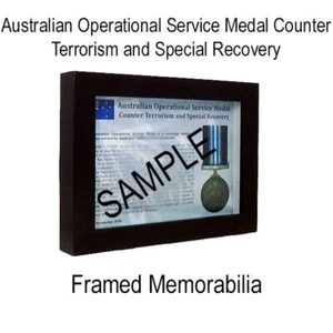 Australian Operational Service Medal Counter Terrorism and Special Recovery - Picture 1 of 10