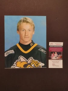 Steven Stamkos foto autografata firmata Sarnia Sting 8x10 JSA/COA Tampa Bay  - Foto 1 di 3