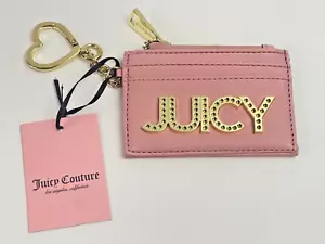 JUICY COUTURE TAFFY CARD CASE and KEY CHAIN - Picture 1 of 4