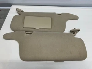 2000-2004 Subaru Legacy & Outback Driver & Passenger Sun Visor Non-Lighted Tan - Picture 1 of 4