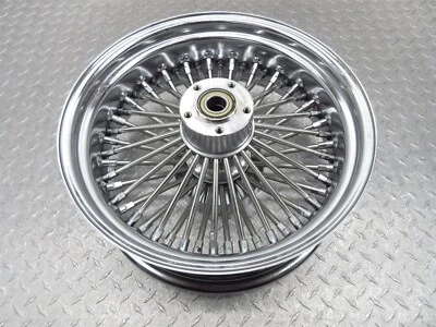 2008 Harley Davidson Road Glide FLTR DNA Rear Back Wheel Rim 16x5.5 Wobble Video - Image 1 of 4
