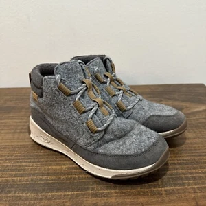 Chaco Women’s Borealis Ledge Waterproof Gray Wool Hiking Boots Size 6.5 - Picture 1 of 8