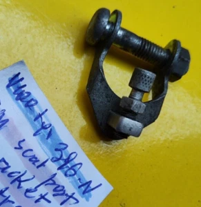 RARE PIN SEAT POST WITH BRACKET FOR CENTRAL PULL REAR BRAKE PERNO VINTAGE - Picture 1 of 10