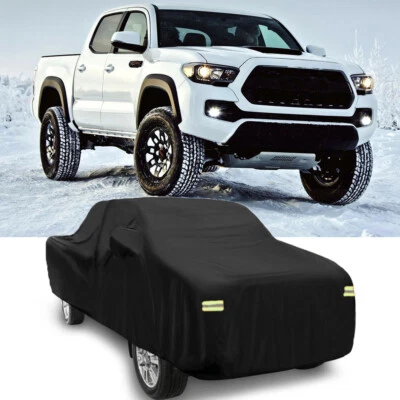 Cubierta impermeable para camioneta coche sol nieve polvo protector UV para Toyota Tacoma Foto 1 de 4