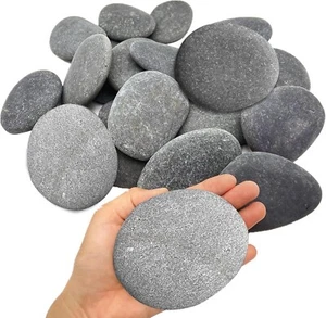 13 River Rocks Painting, Painting Rocks Bulk, Smooth Rocks for Painting Bx19 - Picture 1 of 3