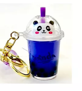 Panda Boba Tea Floaty Keychain - Picture 1 of 1