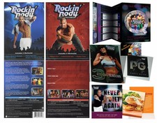 SEALED Beachbody Shaun T's ROCKIN' BODY DVD SET~7 Workouts/2 DVDs +Eating Guides