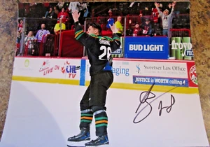 ASSANALI SARKENOV SIGNED 8X10 MATTE PHOTO TEAM KASACHSTAN 2025 NHL DRAFT (D) - Bild 1 von 2