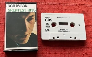 BOB DYLAN - CASSETTE TAPE - BOB DYLAN GREATEST HITS - Picture 1 of 5