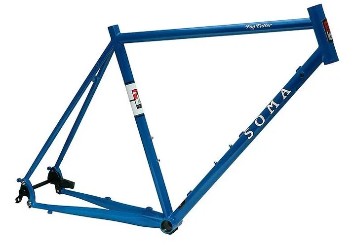 Soma Frame Fog Cutter Cerulean Blue Road Endurance Touring Gravel Disc 66cm - Image 1 of 4